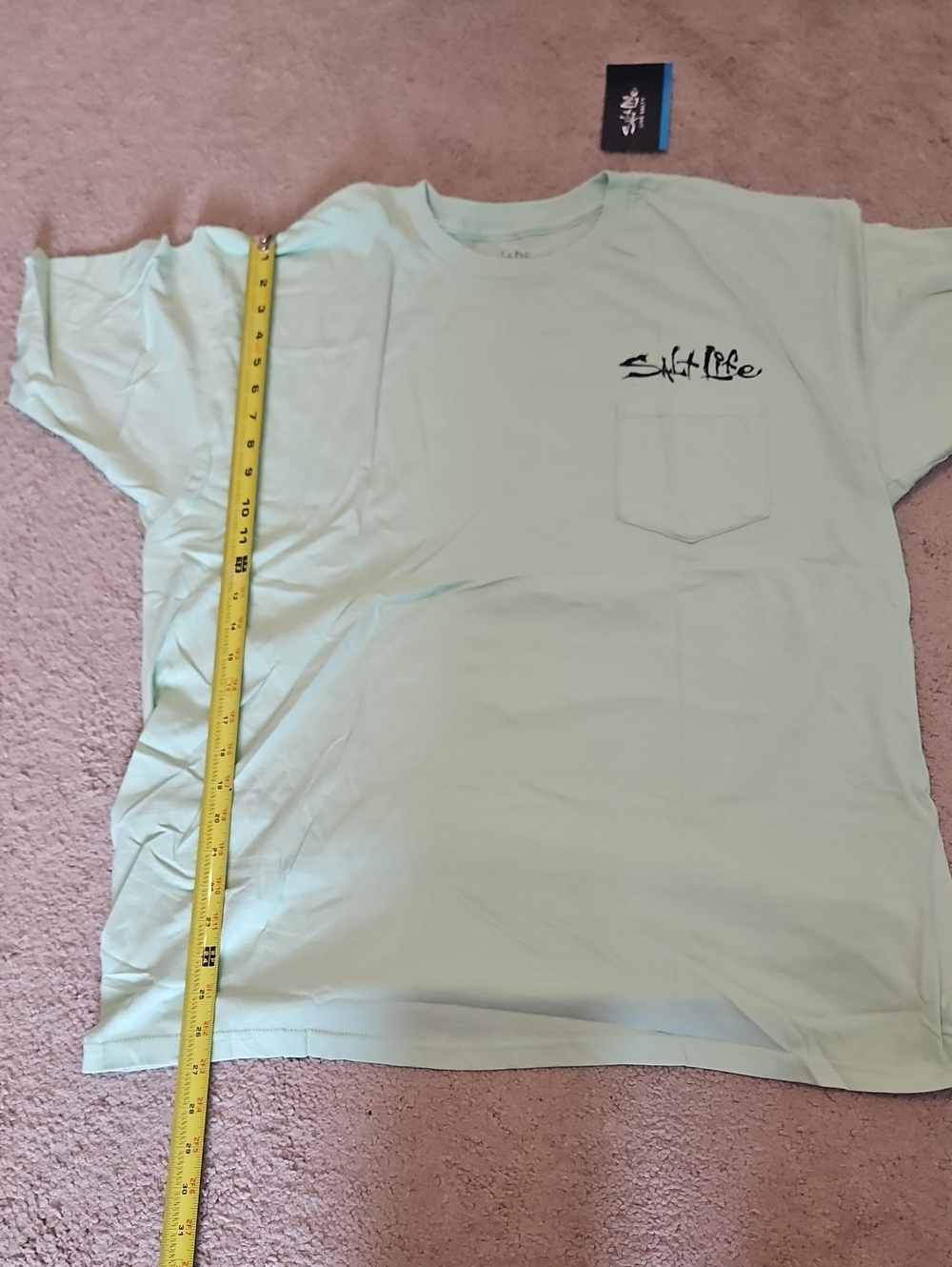 New Salt Life Graphic Tees - Mint & Khaki - Picture 3 of 16